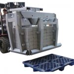 Clemă pentru blocuri de beton pentru atașarea stivuitorului clasa 3