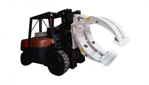 Echipamente de manipulare a materialelor Clemă cu rolă de hârtie cu stivuitor